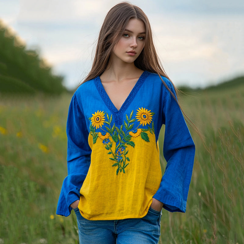 Anmutig gestaltete Bluse