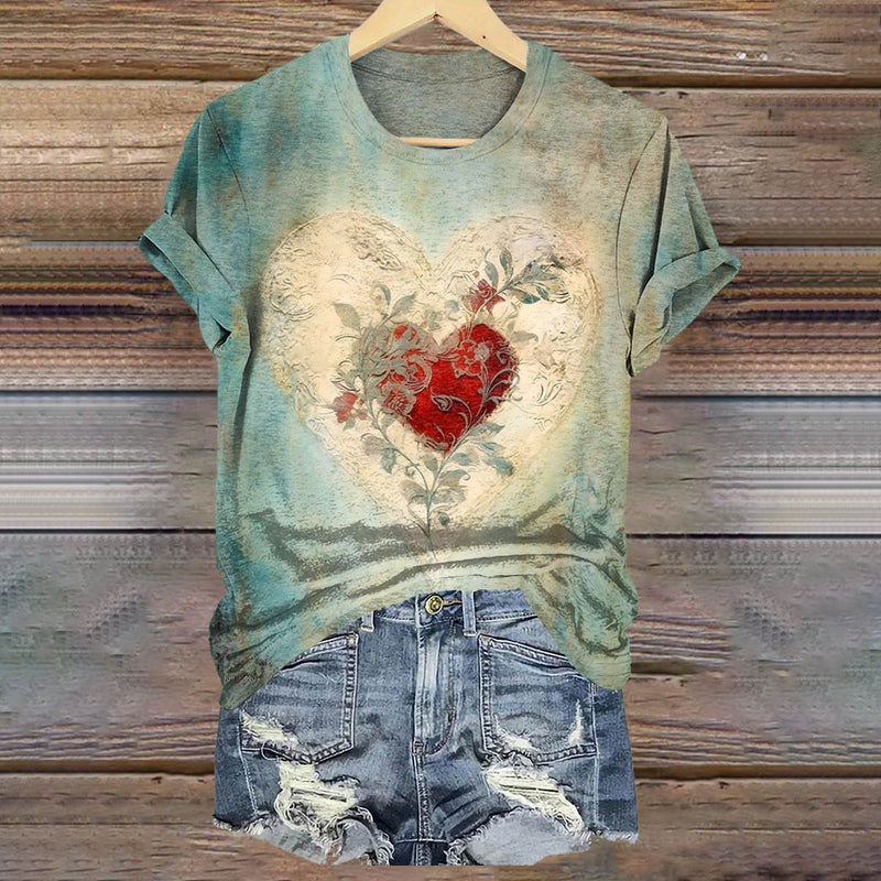 Klassische Vintage T-Shirt