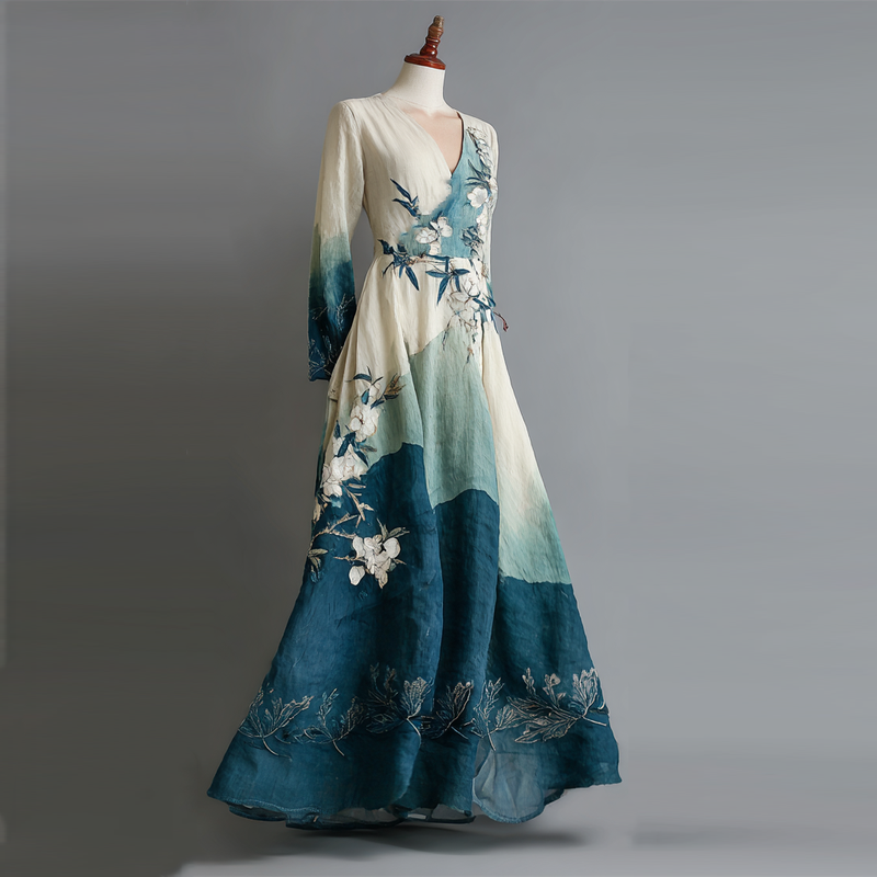 Klassische Vintage Kleid