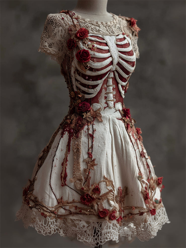 Klassische Vintage Kleid