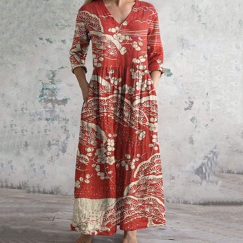 Klassisch gestaltete Kleid