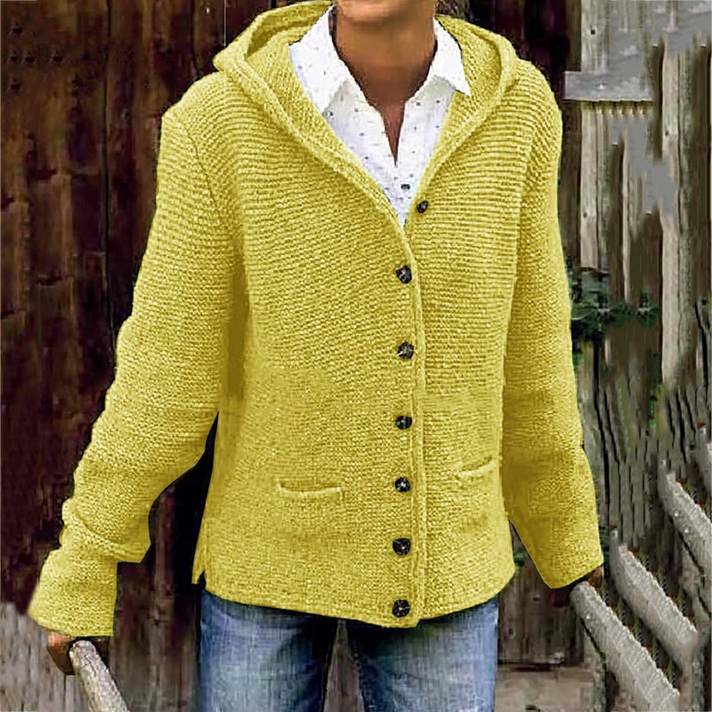 Zeitloser Vintage-Stil Strickjacke