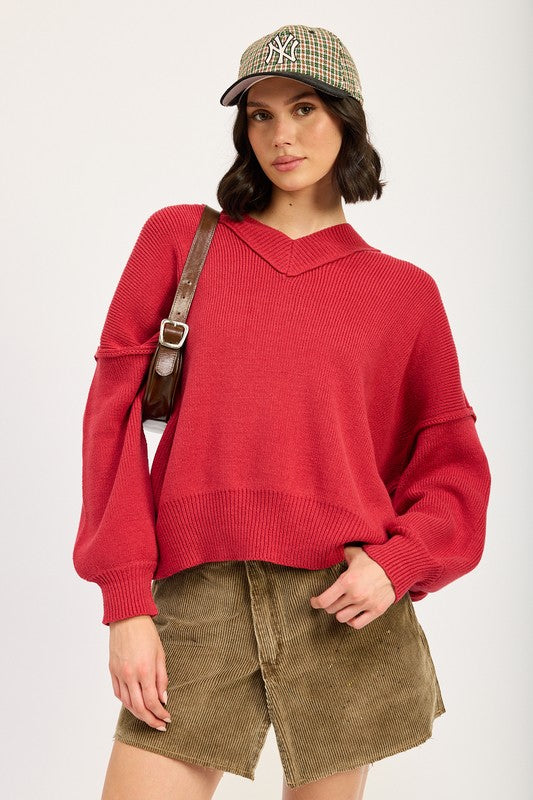 Zeitloser Vintage-Stil Pullover