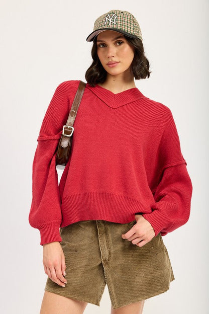 Zeitloser Vintage-Stil Pullover