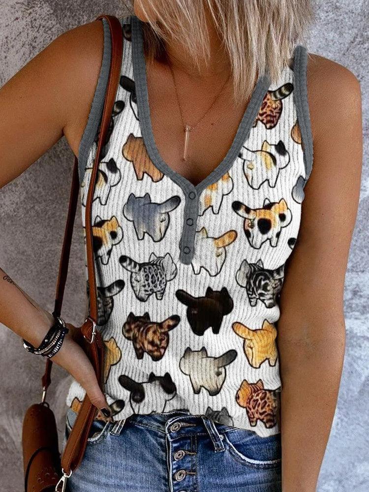 Zeitloser Vintage-Stil Top