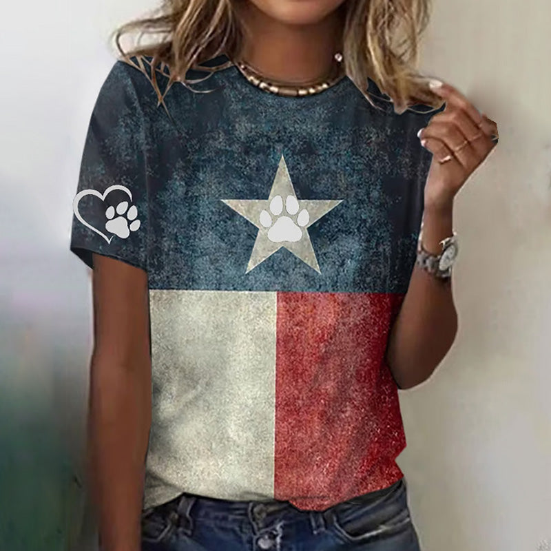 Anmutig gestaltete T-Shirt