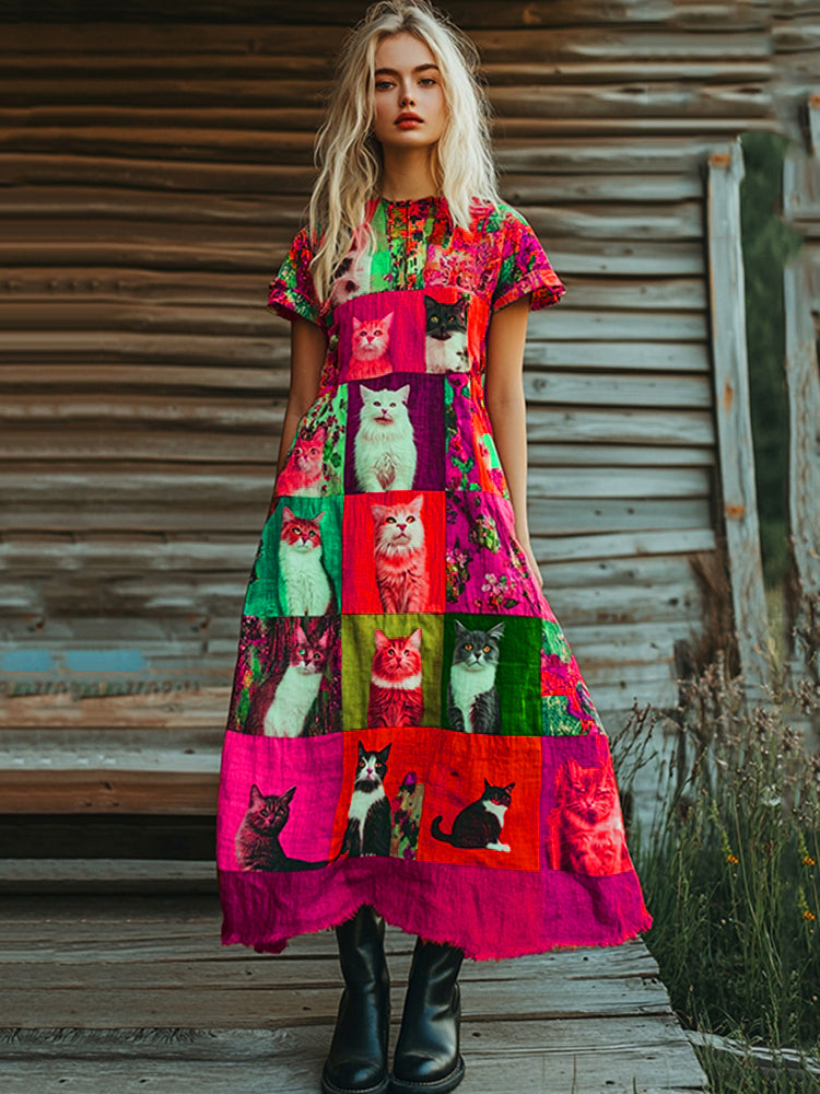 Wunderschön gefertigte Kleid