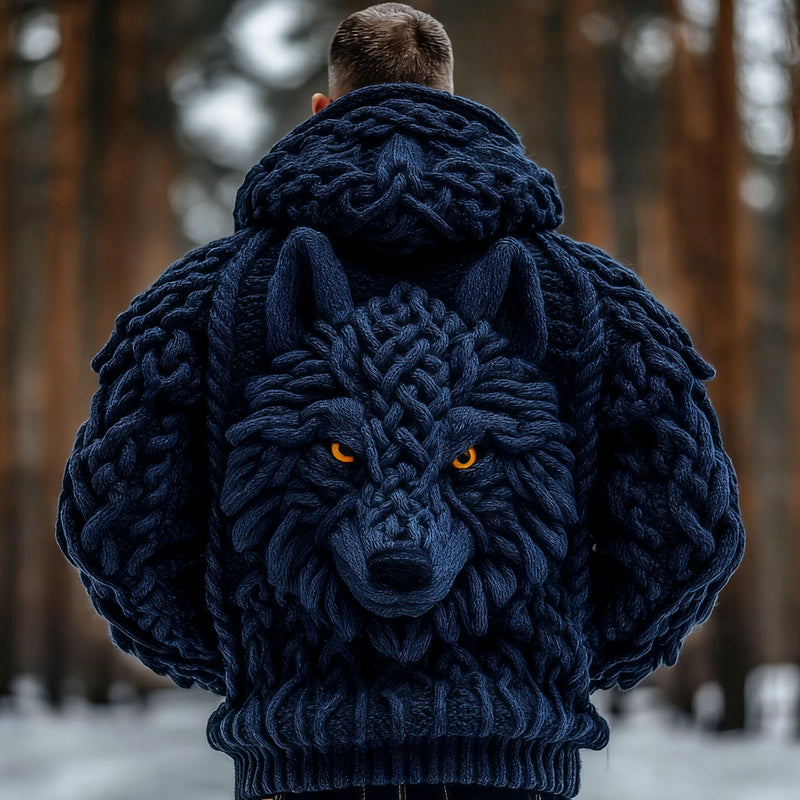 Anmutig gestaltete Strickjacke
