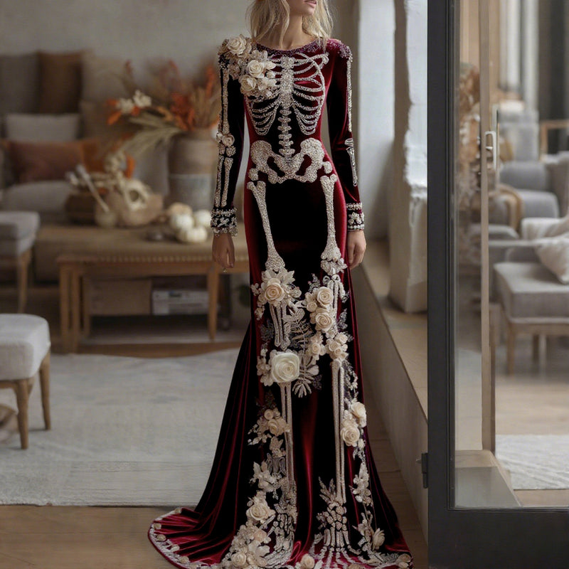 Klassische Vintage Kleid