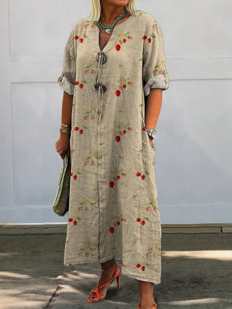 Klassisch gestaltete Kleid