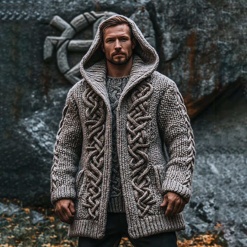 Klassische Vintage Strickjacke