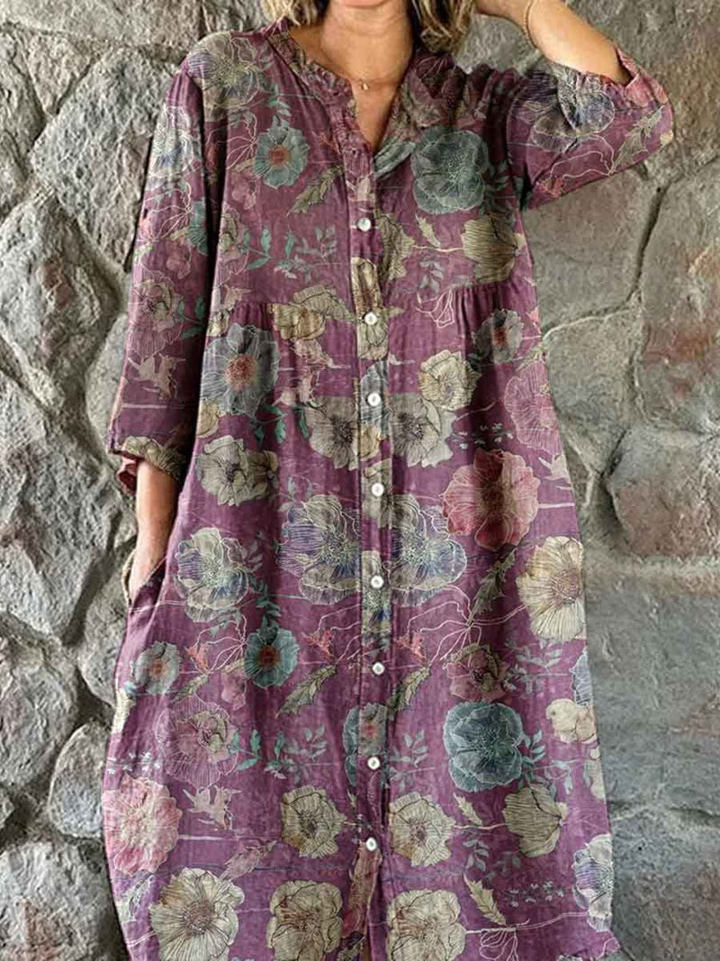 Anmutig gestaltete Kleid