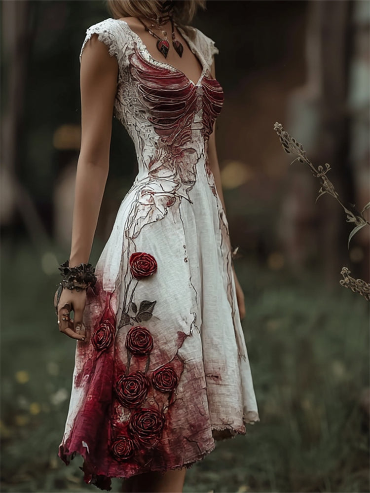 Anmutig gestaltete Kleid