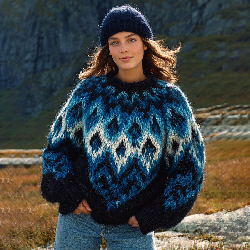 Klassisch gestaltete Pullover
