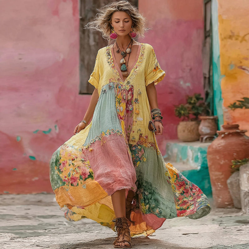 Klassische Vintage Kleid
