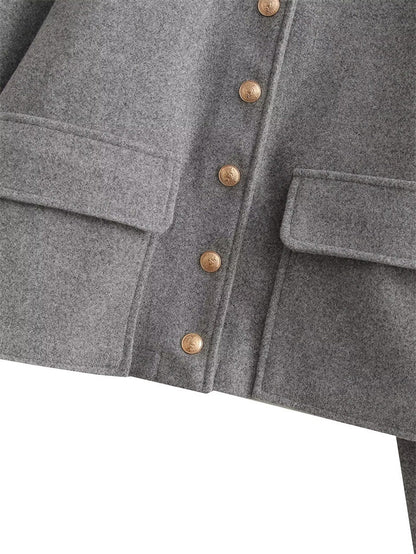 Klassisch gestaltete Jacke
