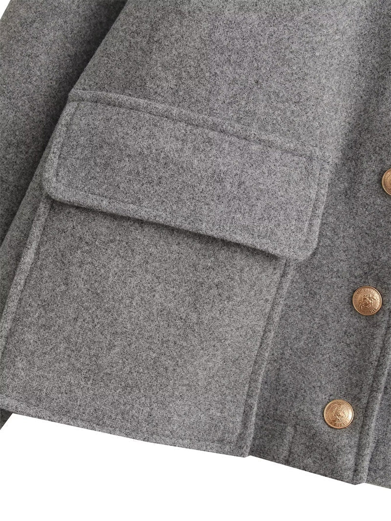 Klassisch gestaltete Jacke