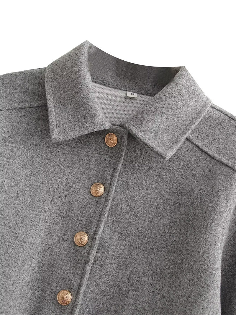 Klassisch gestaltete Jacke