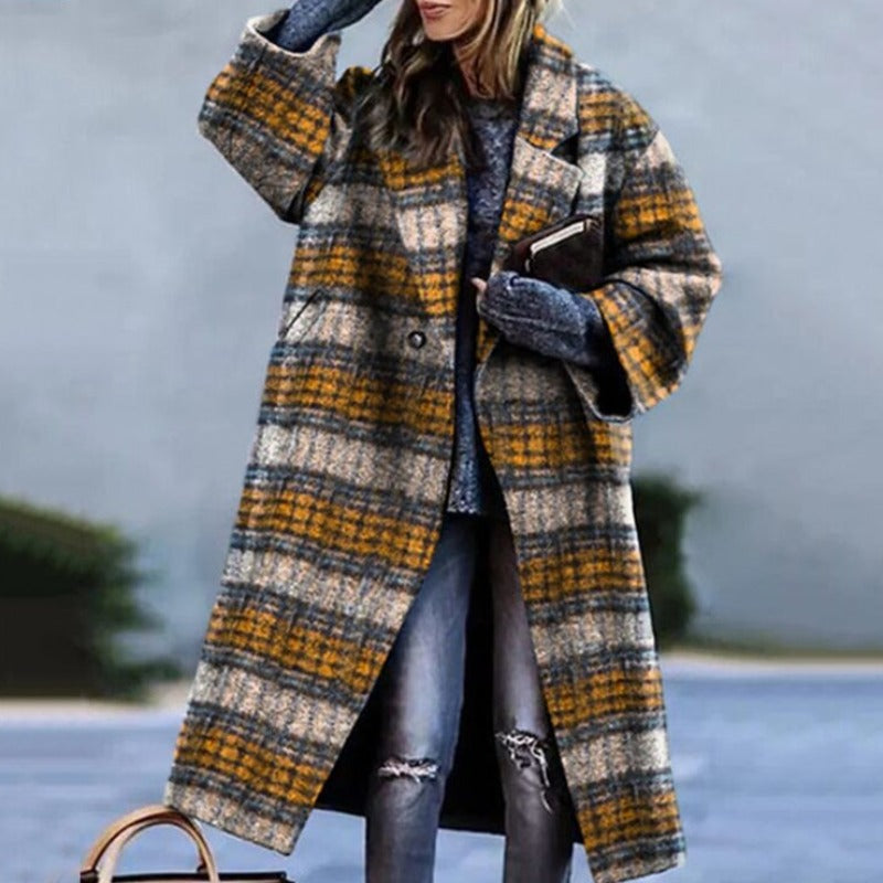 JO | Eleganter warmer Wollmantel