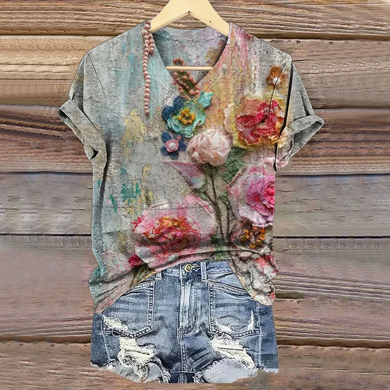 Klassisch gestaltete T-Shirt
