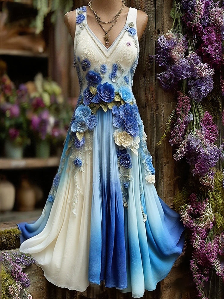 Wunderschön gefertigte Kleid