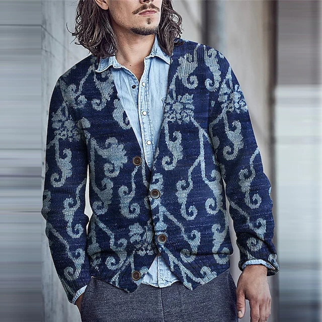 Klassische Vintage Strickjacke