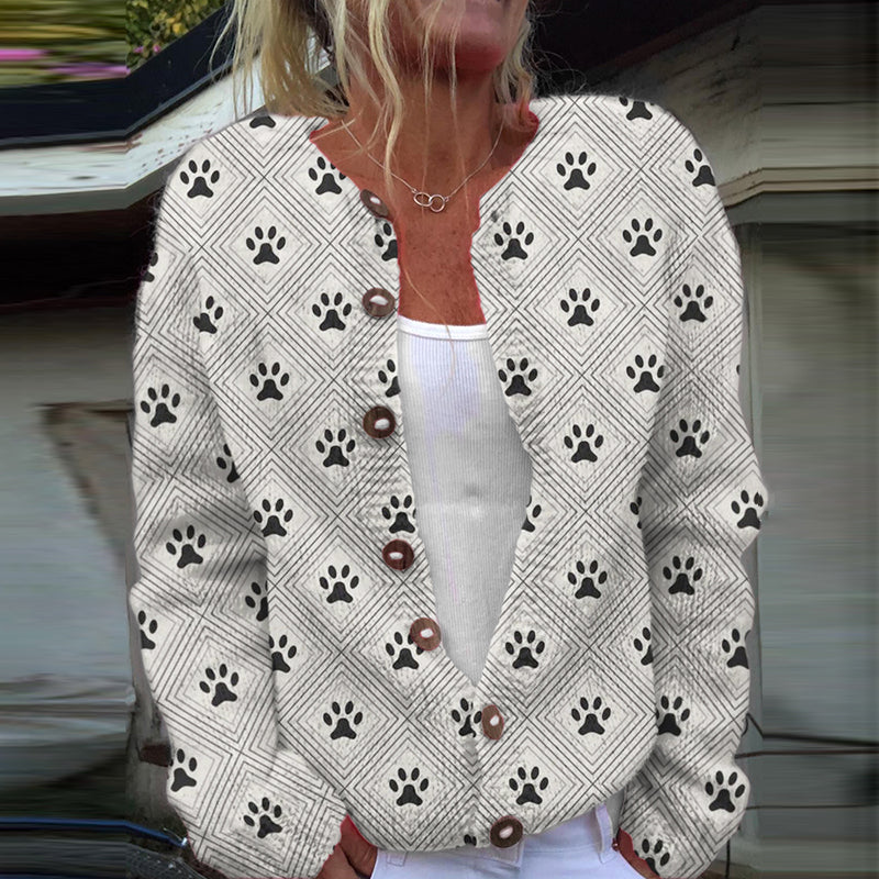 Wunderschön gefertigte Strickjacke