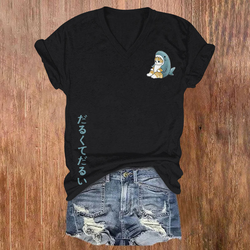 Zeitloser Vintage-Stil T-Shirt