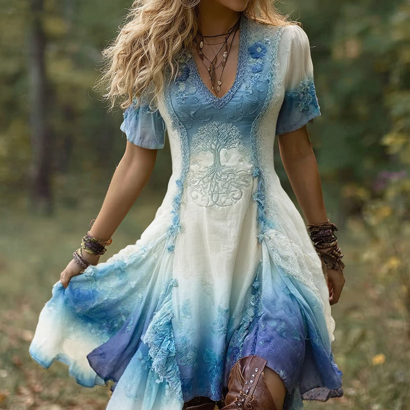 Durchdacht gestaltete Kleid