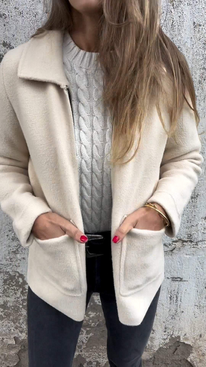 Zeitloser Vintage-Stil Jacke