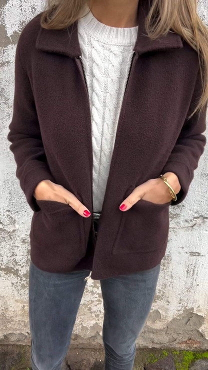 Zeitloser Vintage-Stil Jacke