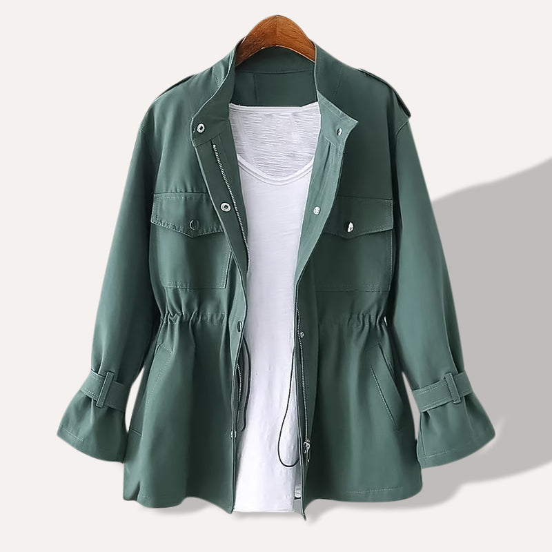 Anmutig gestaltete Jacke