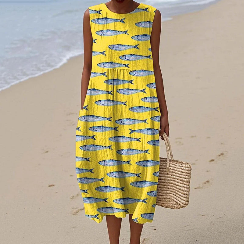 Klassisch gestaltete Kleid