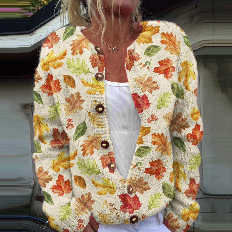 Klassische Vintage Strickjacke