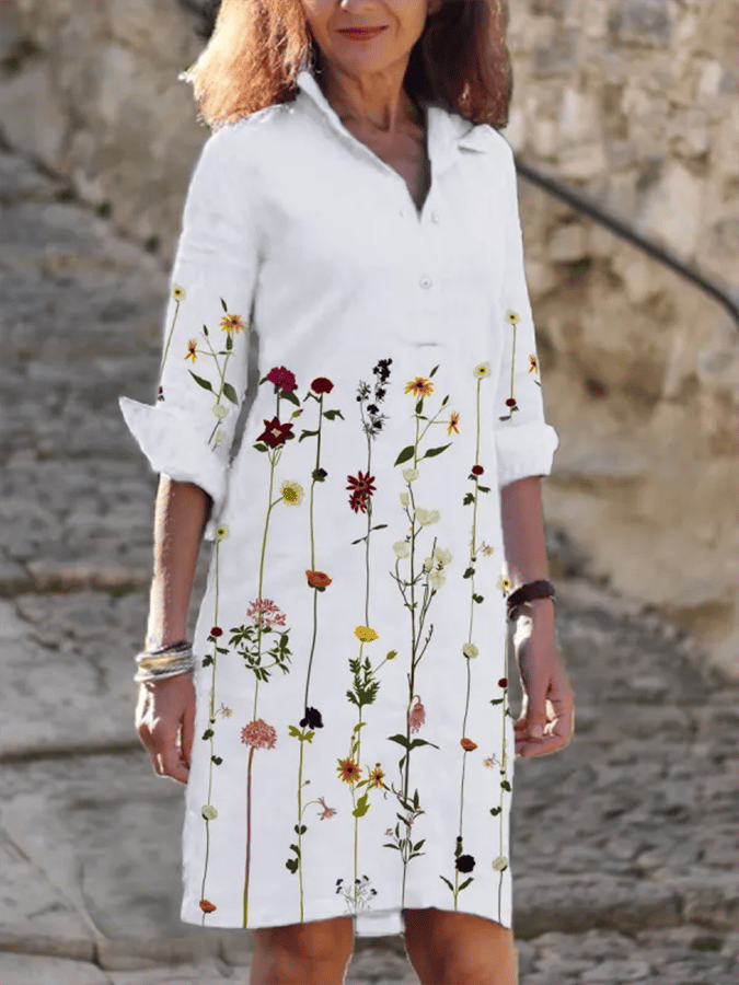 Zeitloser Vintage-Stil Kleid