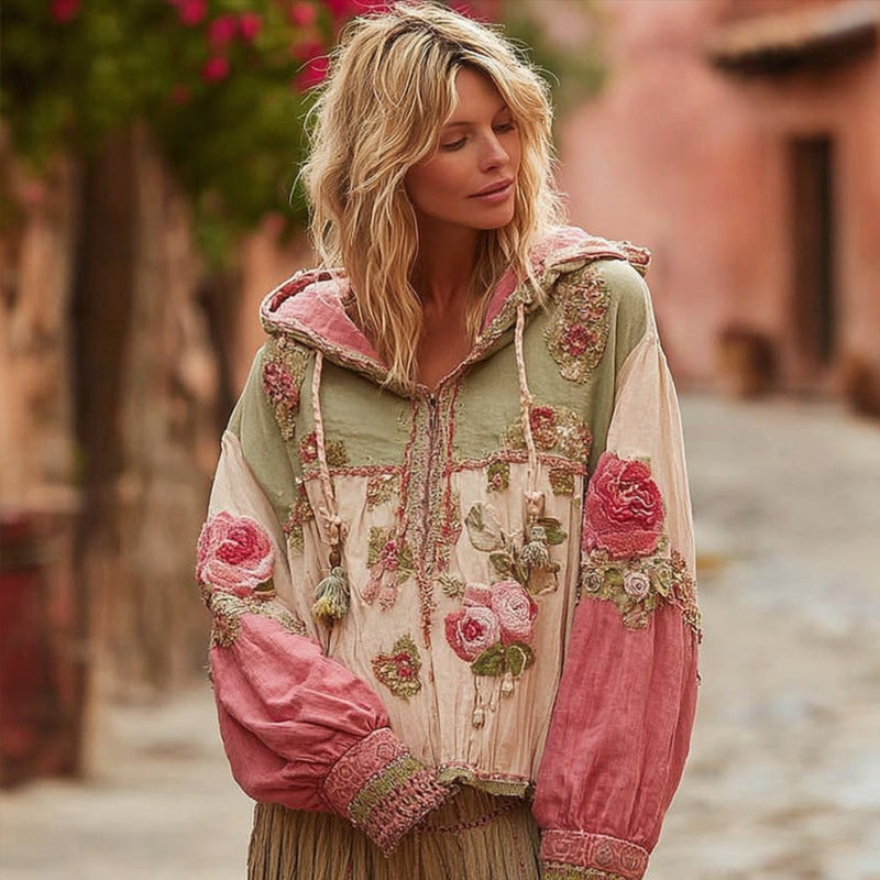 Zeitloser Vintage-Stil Strickjacke