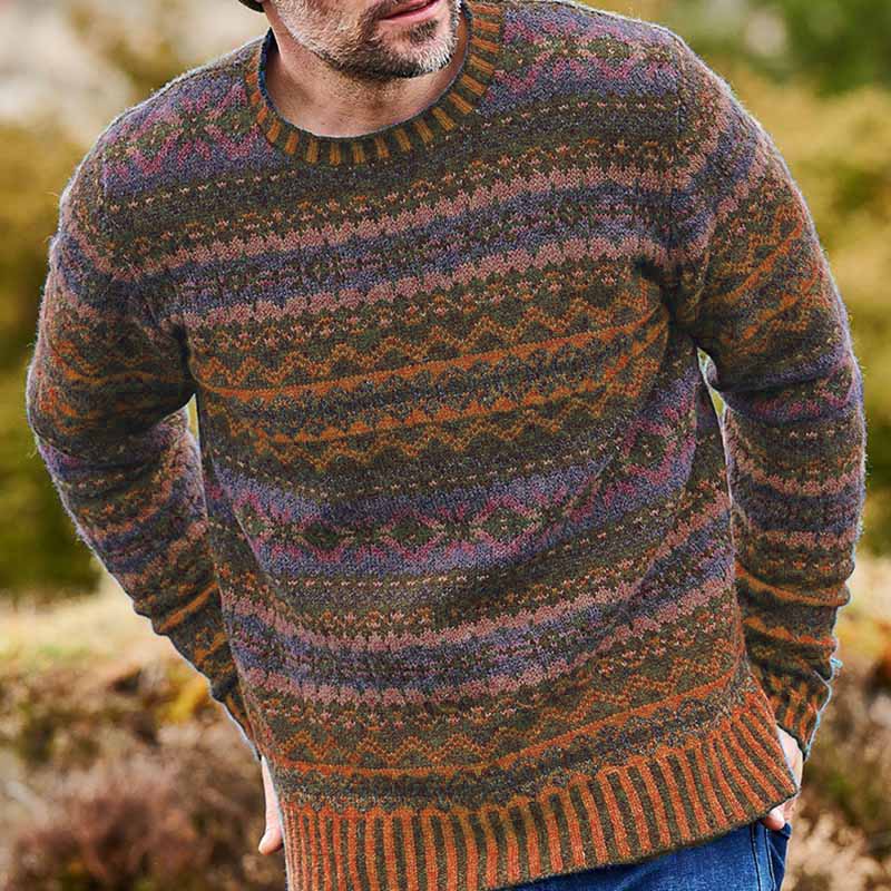 Zeitloser Vintage-Stil Pullover
