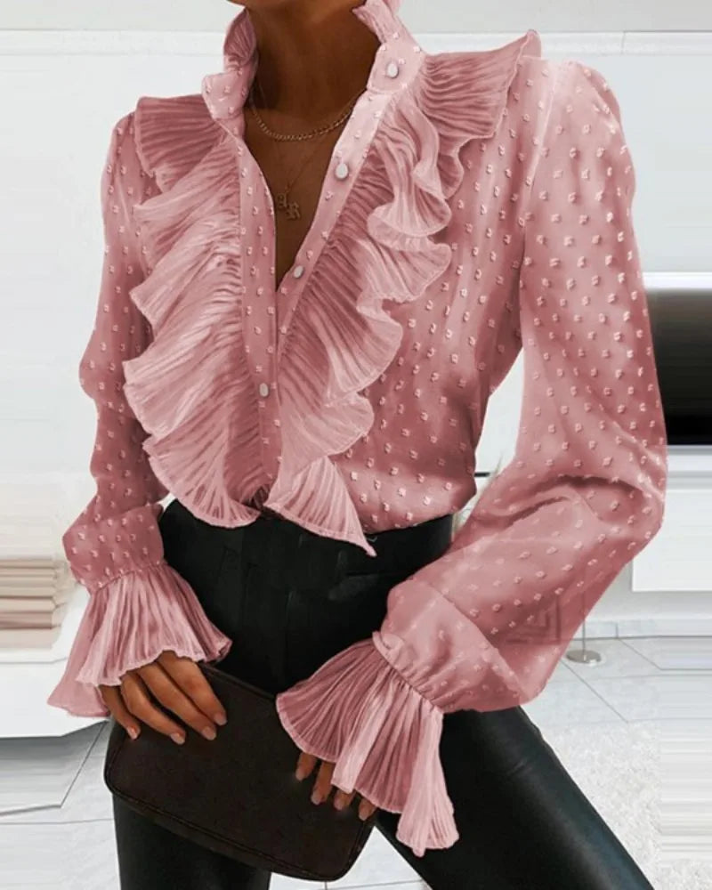 Klassische Vintage Bluse