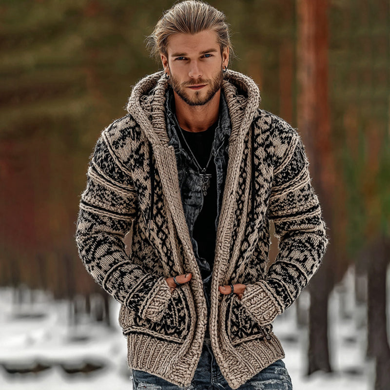 Elegant gestaltete Strickjacke