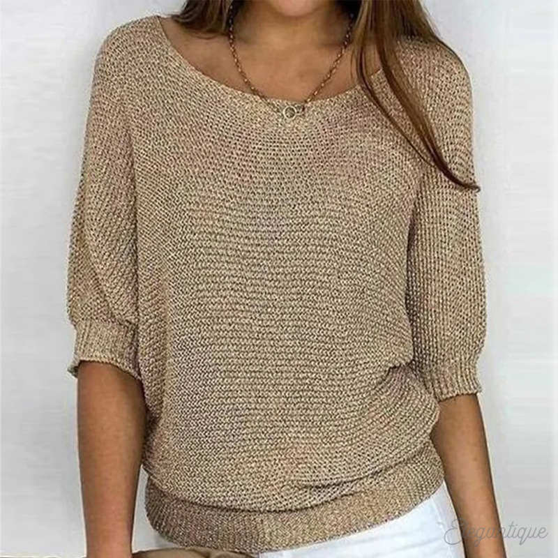 Zeitloser Vintage-Stil Pullover
