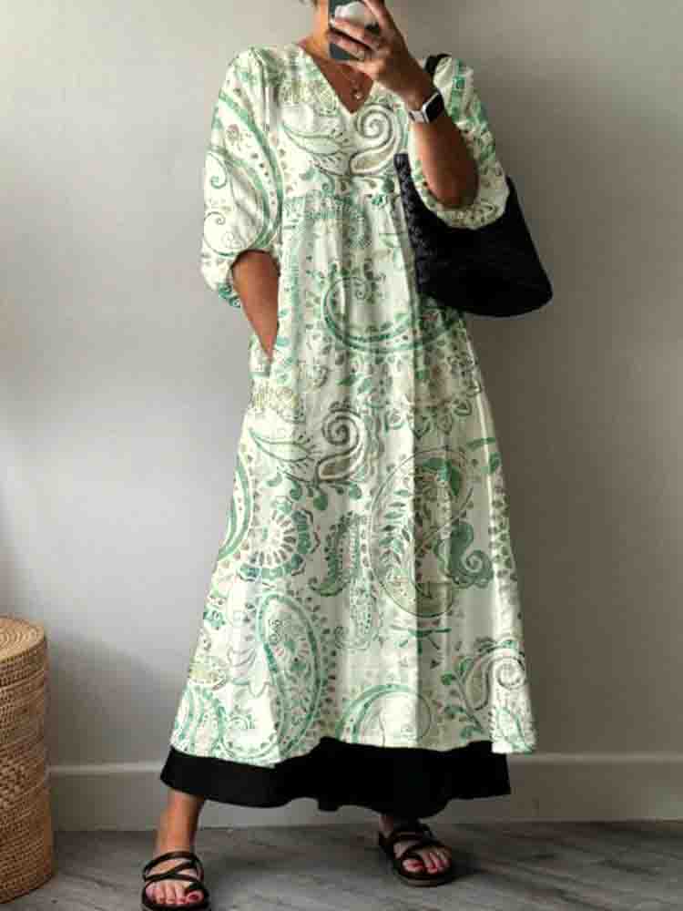 Klassische Vintage Kleid