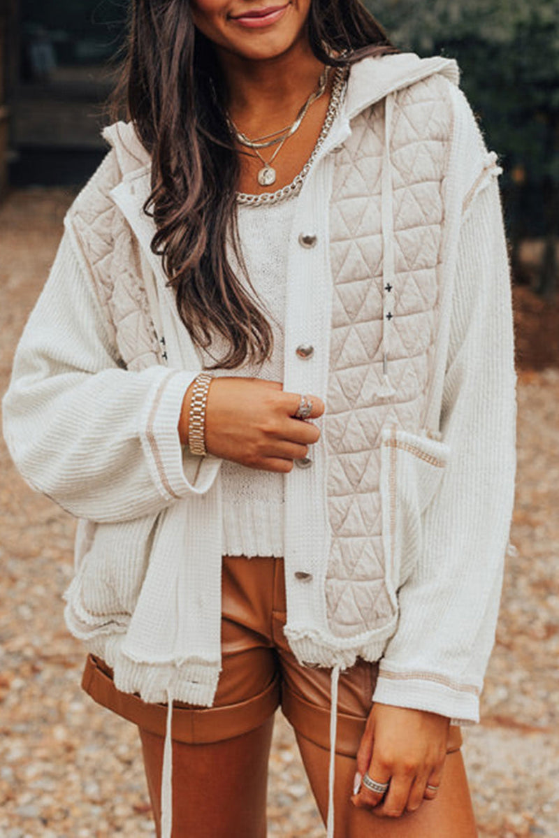 Anmutig gestaltete Jacke