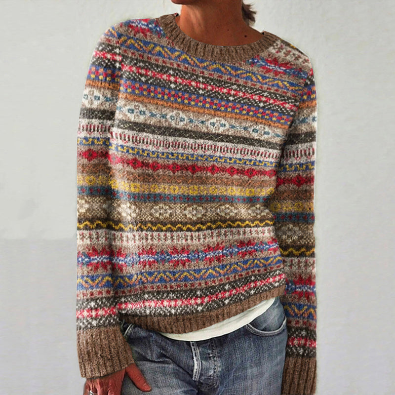 Zeitloser Vintage-Stil Pullover