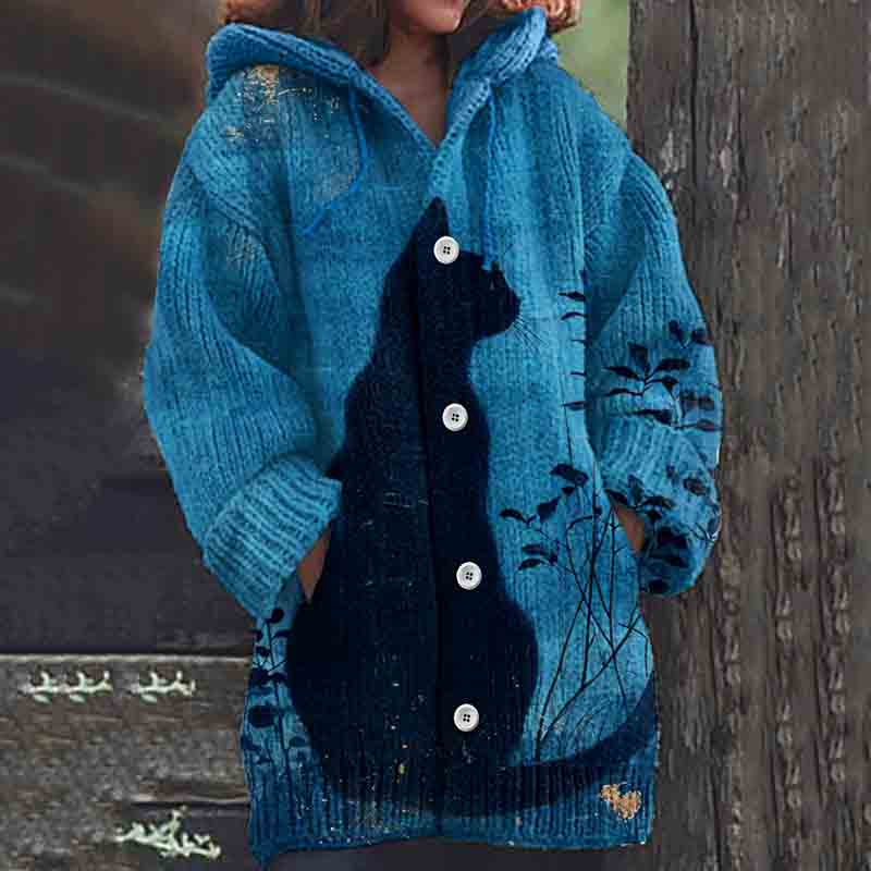 Wunderschön gefertigte Strickjacke