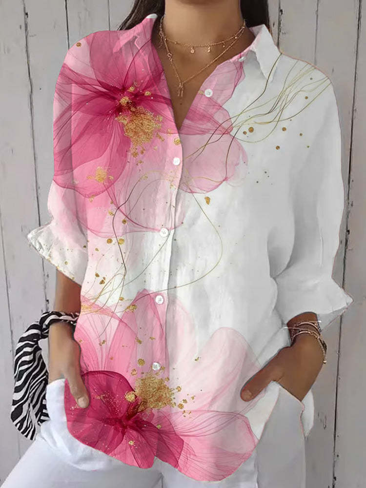 Zeitloser Vintage-Stil Bluse