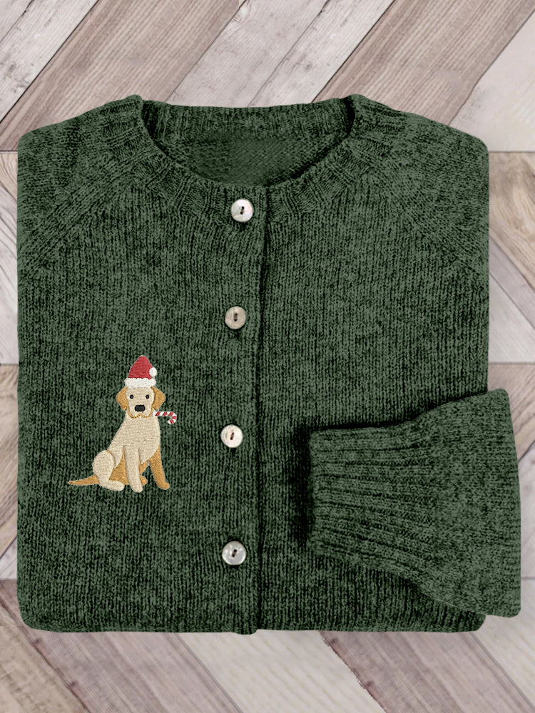 Zeitloser Vintage-Stil Strickjacke