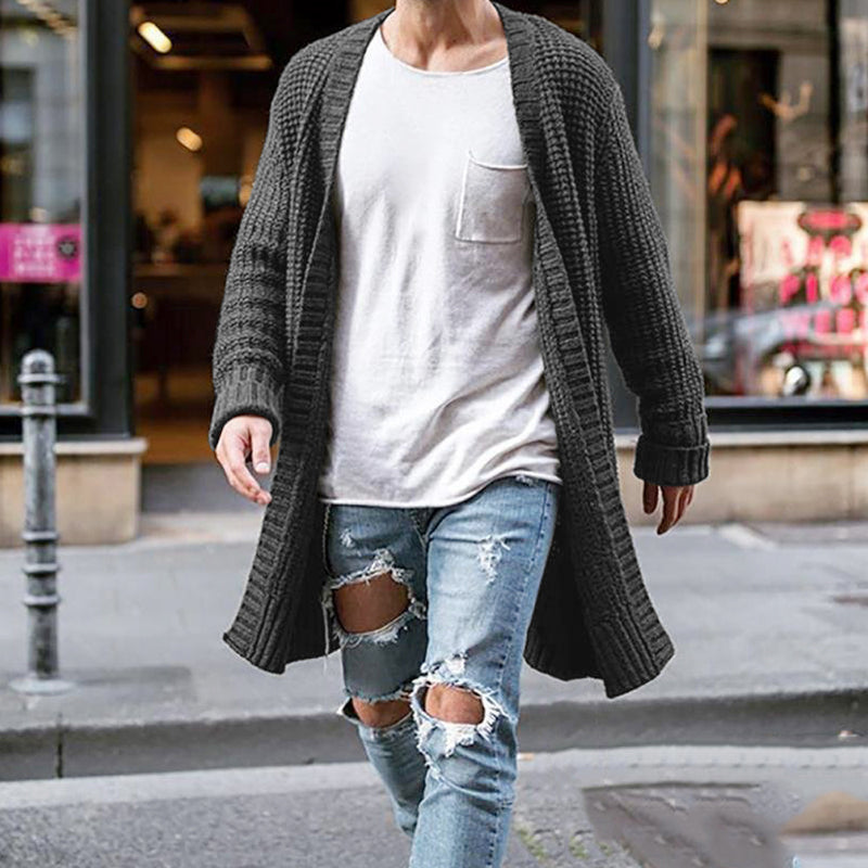 Elegant gestaltete Strickjacke