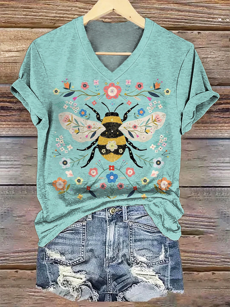 Zeitloser Vintage-Stil T-Shirt