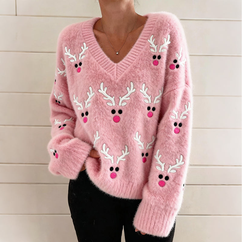Zeitloser Vintage-Stil Pullover