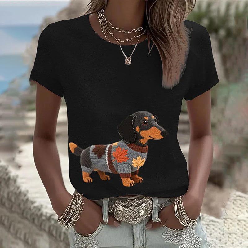 Zeitloser Vintage-Stil T-Shirt